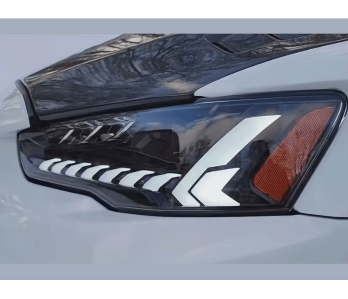 Оптика передняя, фары на Митсубиси Лансер 08-16