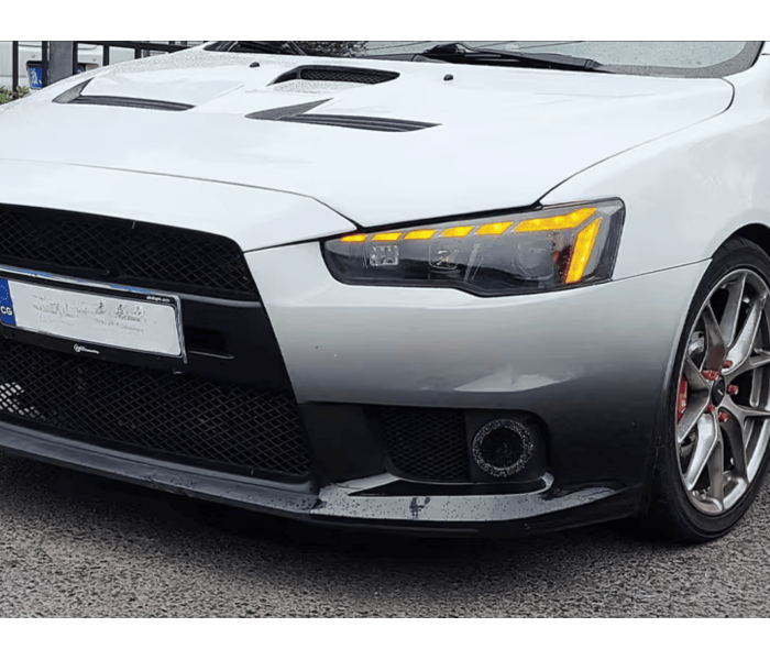 Оптика передняя, фары на Митсубиси Лансер 10