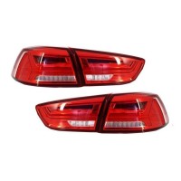 Оптика задня ліхтарі MITSUBISHI LANCER X червоні діодні