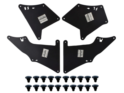 Подкрылки (уплотнители) арок Toyota LC Prado 120 / LC Prado 150 / Lexus GX 470 / GX 460