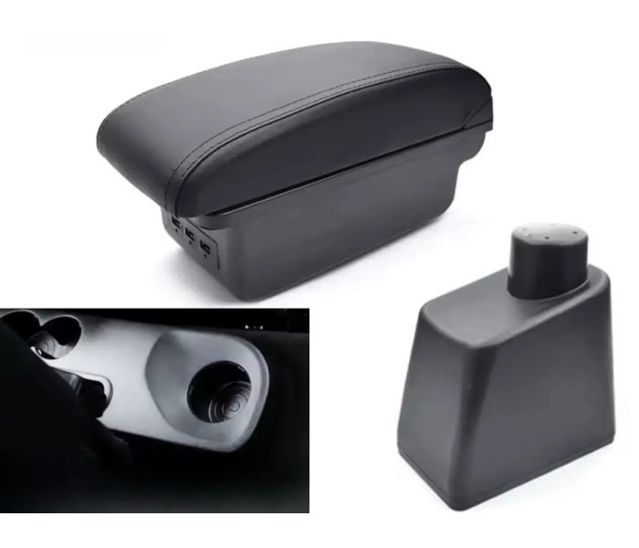 Центральный подлокотник-консоль с USB портами для Renault Captur 2011–2017