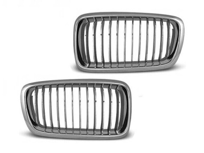 Решітка радіатора BMW E38, хром