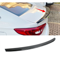 Спойлер багажника Hyundai Sonata чорний глянсовий ABS-пластик (2015-2017)