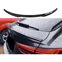 Cпойлер багажника Audi Q3 Sportback черный глянцевый ABS-пластик (2019-...)