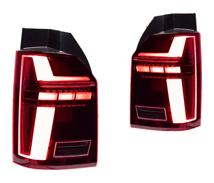 Оптика задняя, фонари на VW T6 Multivan, красные (2015-2021)