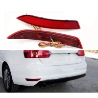 Светодиодные отражатели в задний бампер VW Jetta 6 дорестайл