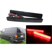 Світлодіодні відбивачі в задній бампер VW T5 дорестайл, димчасті