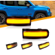Светодиодный указатель поворота Jeep Renegade дымчатые