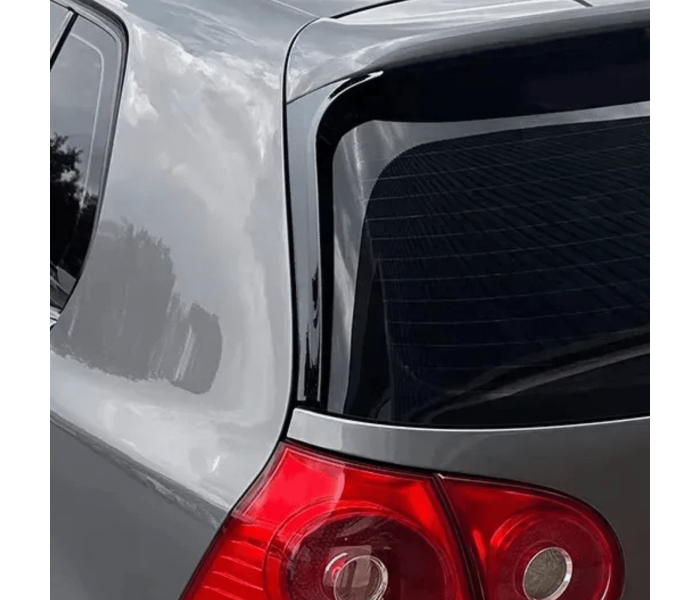 Бічні спойлери заднього скла Volkswagen Golf 5 MK5 Hatchback 2003–2008 чорний глянець
