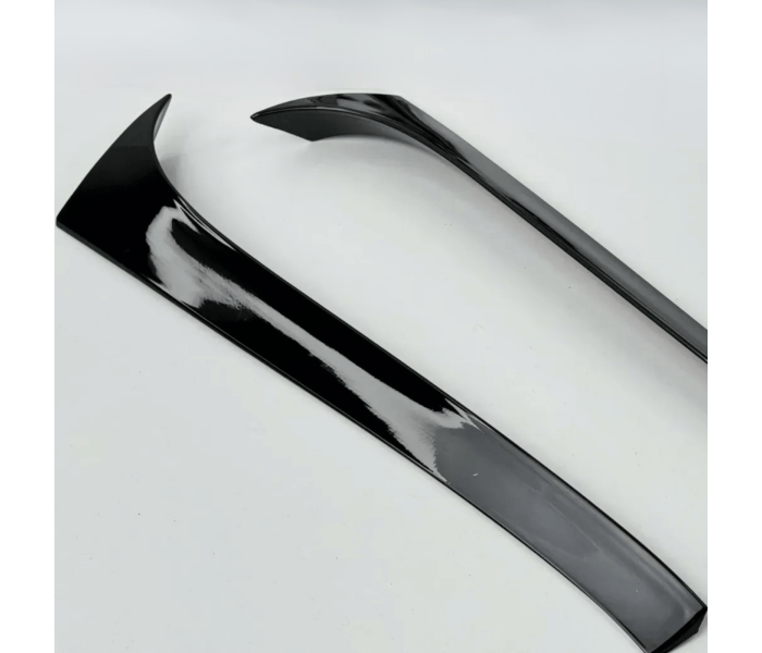 Бічні спойлери заднього скла Volkswagen Golf 5 MK5 Hatchback 2003–2008 чорний глянець