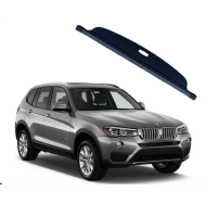Задня накладка (шторка, полиця) багажника BMW X3 F25 з електролядою (2010-2014)