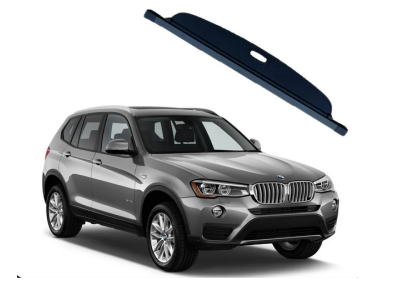 Задня накладка (шторка, полиця) багажника BMW X3 F25 з електролядою (2010-2014)