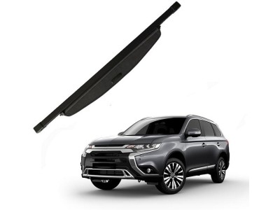 Задняя накладка (шторка, полка) багажника Mitsubishi Outlander (2013-2019)