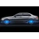 Подсветка на колеса с эмблемой Lexus RX / IS / ES / GS / LS / NX (62 мм)